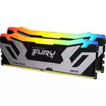 Memorija Kingston Fury Renegade CUDIMM Silver RGB XMP, 48GB (2x24GB), DDR5 8400MHz, CL40