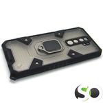 Bibercas Armor maskica s magnetnim stalkom za Xiaomi Redmi Note 8 Pro Crna