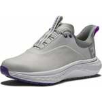 Footjoy Quantum Grey/White/Purple 37 Ženske cipele za golf