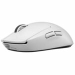 Logitech Pro X Superlight 2 White gaming miš, optički, bežični, 32000 dpi, 500 IPS, 2000 Hz, bijeli
