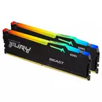 Kingston Fury Beast RGB KF556C40BBAK2/32, 32GB DDR5 5600MHz, (2x16GB)