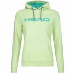 Ženski sportski pulover Head Club Rosie Hoodie - light green/turquoise