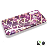 Silikonska maskica za Huawei P30 Lite Marble Ljubičasta