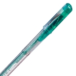 Carioca: Glitter zelena svjetlucava žele olovka