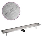 Linearni odvod za tuš 930 x 140 mm od nehrđajućeg čelika