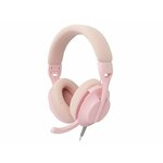 White Shark Parrot GH-2440 gaming slušalice, 3.5 mm, bijela/crna/roza/siva, 38dB/mW, mikrofon