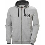 Helly Hansen HH Logo Full Zip Hoodie Grey Melange S
