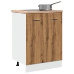 vidaXL Donji dio ormarića Artisan hrast 60x46x81,5 cm izrađeno drvo