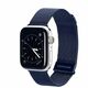 DuxDucis® Milanese Version Remen za Apple Watch 2/3/4/5/6/7/8/9/SE (42/44/45mm) Plavi