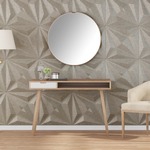 vidaXL Zidni paneli 24 kom betona 50 x 50 cm XPS 6 m² uzorak zvijezde