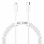 Baseus Superior Series Cable USB-C to Lightning, 20W, PD, 1m (white)