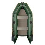 Čamac Kolibri KM-245 D Čvrsti Pod Well Inflatable Kiel Zeleni