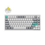 Keychron Lemokey P1 Pro, mehanička tipkovnica, USB, crna/srebrna