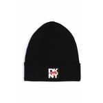 Dječja kapa Dkny boja: crna, D61012