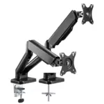 Nosač za monitor UVI DESK Dual Monitor VESA (17" do 32") do 9kg UVIDVGSDM