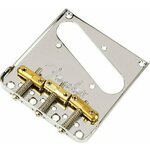 Fender 3-Saddle Top-Load/String-Through Tele Bridge Krom