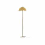 Senf žuta/u zlatnoj boji stojeća svjetiljka s metalnim sjenilom (visina 154 cm) Waved – Leitmotiv