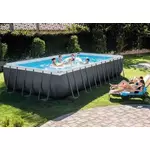 Intex 26364NP bazen Ultra Frame 732 × 366 × 132 cm, pješčana pumpa, ljestve
