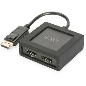Digitus DS-45404 2 ulaza DisplayPort razdjelnik metalno kućište