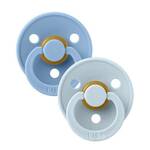 BIBS Colour dude (okrugle) Sky Blue/Baby Blue (vel.1)