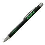 Kemijska olovka Norvik, metalna, Zelena