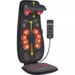 Masažni jastuk RENPHO, za leđa, vrat i glavu, ergonomski, crni PEU-RF-BM076-BK