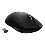 Logitech Pro X Superlight Black gaming miš, optički, bežični, 16000 dpi/24500 dpi/25400 dpi/25600 dpi/26000 dpi, 1ms, 1000 Hz, crni/tamno sivi