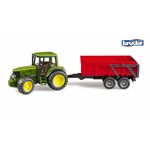 Tractor John Deere 6920 Tipping trailer