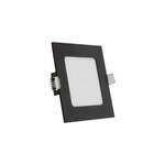 Emos NEXXO LED panel ugradbeni, kvadratni, crni, 7W, CCT