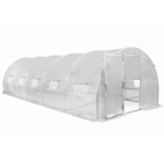 Tunel od folije s metalnim okvirom 3x8m Garden Point bijeli