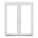 PVC prozor SAMOPEV 70 100x120 L low-e OTKLOPNO/ZAOKRETNI 2 KRILA UW1,3