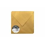 Clairefontaine kuverte Pollen 165x165mm 120gr gold 1/20