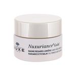 NUXE Nuxuriance Gold Radiance Eye Balm posvjetljujući balzam za područje oko očiju 15 ml