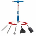Scheppach 5-u-1 pneumatski višenamjenski alat Aero² Spade 6,3 bar