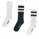 Sprandi Set od 3 para unisex visokih čarapa 0UB-002-AW23 (3-pack) Crna