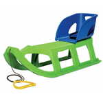 DJEČJA SJEDALICA ZA SANJKE PVC SEAT 1, PLAVI