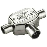 PremiumCord TV antenski kombinator-razdjelnik IEC 75 Ohm 1xF-2xM