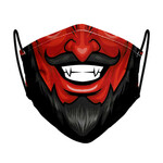 Mr. GUGU & Miss GO Unisex's Mask M1904 crna