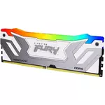 Memorija Kingston Fury Renegade CUDIMM White RGB XMP, 24GB, DDR5 8400MHz, CL40