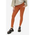 Tajice Fjallraven Abisko Tights W za žene, boja: narančasta, bez uzorka, F84773.243-243
