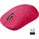 Logitech Pro X Superlight 2 Pink gaming miš, optički, bežični, 3200 dpi/32000 dpi, 500 IPS, 2000 Hz, rozi