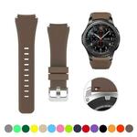 Silikonski remen za sat Samsung Galaxy watch 46 mm (SM-R800 / SM-R805) (22 mm) - Smeđa