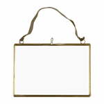 Metalni viseći okvir u zlatnoj boji 15x10 cm – Rex London