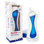 iiamo home, bočica za hranjenje beba, bijela/plava