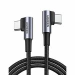 Kabel Ugreen, USB-C (M) na USB-C (M), kutni, 2.0m, crni