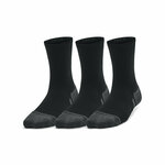 UNDER ARMOUR Sportske čarape 'Perform' bazalt siva / crna