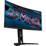 Gigabyte MO34WQC2 monitor, OLED, 34", 21:9, 3440x1440, 240Hz, USB-C, HDMI, Display port, USB