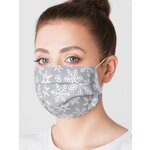 Edoti Cotton mask A297 siva