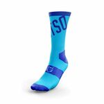 Otso biciklističke čarape Fluo Blue