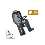 Dječja sjedalica prednja za upravljač bicikla Thule RideAlong Mini tamnosiva/crna